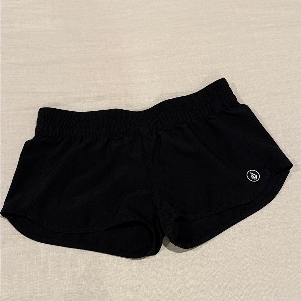 Volcom Women's Black Sporty Shorts